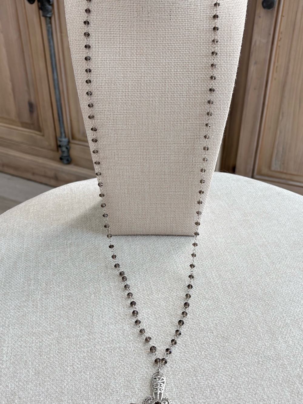 Silpada Sterling Silver “Marquessa" Cross Necklace, N2331, NWT